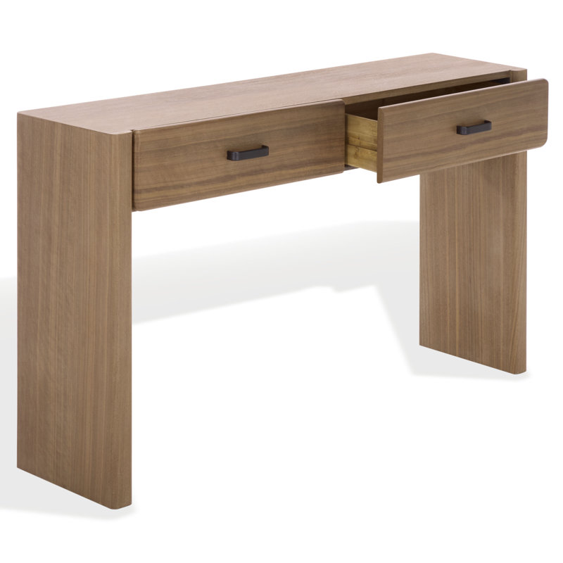 Wynnrosa 2 Drawer Console Table, Walnut
