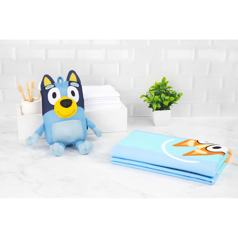 Bluey Bath Buddy & Towel Set