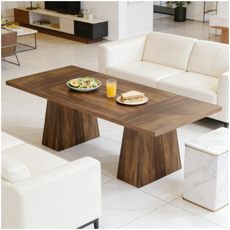 Spacious Greeting Table,Kitchen Table,Coffee Table,Office Table, Dark Brown