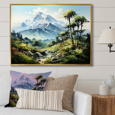 Jungle Volcano Paradise I - Imprimé