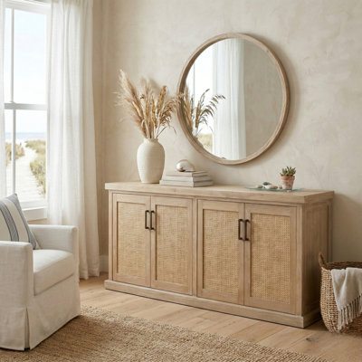 Armoni 4-Door Buffet - Brushed Sand