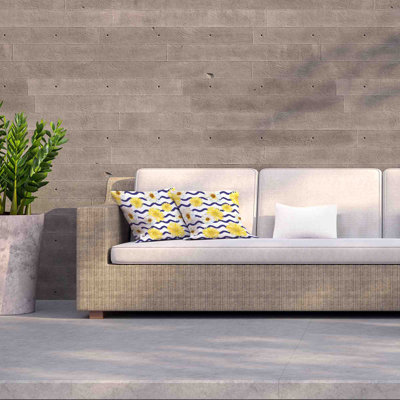 Indoor / Outdoor Floral Square Cushion