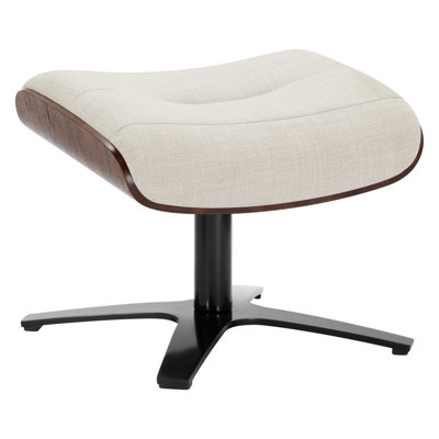 Dillon 20" Linen Upholstered Ottoman