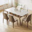 Table de salle à manger rectangulaire Modern-1656663487
