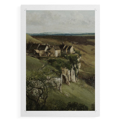Vintage Landscape CCXXXVII -Canvas Print Only - NOT FRAMED