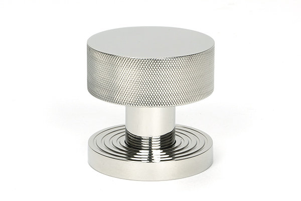 Brompton Interior Mortise Knobset, Polished Marine