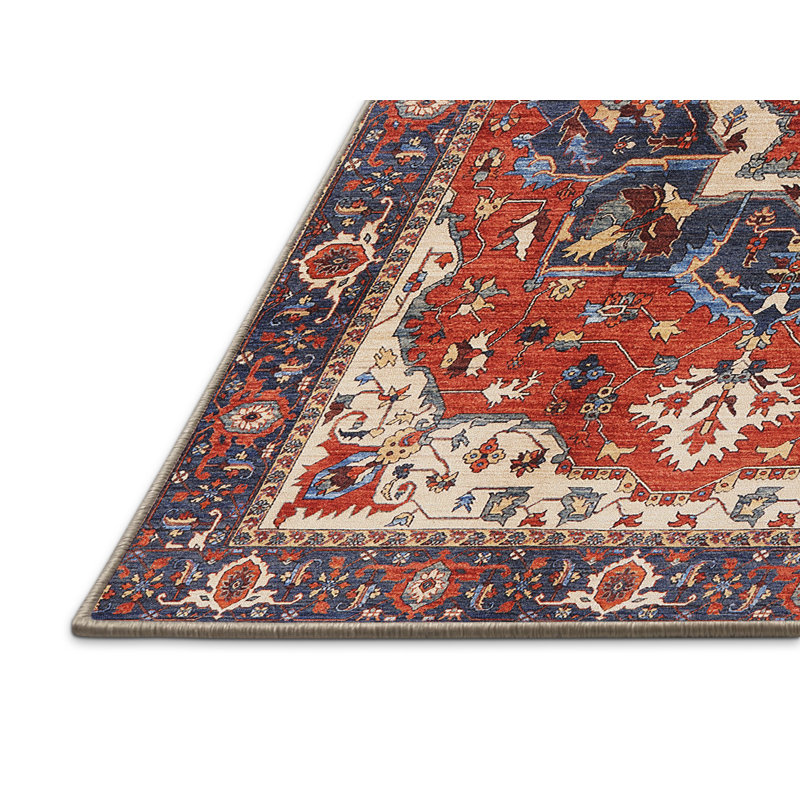 Mampre Oriental Indoor Rug, Rectangle 5' x 8'