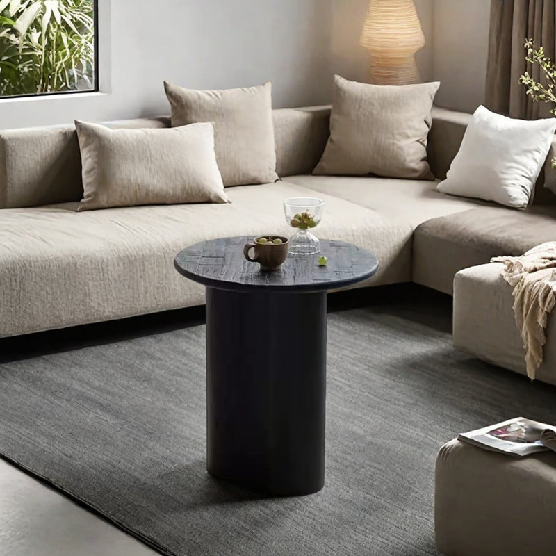 Modern Minimalist Round Coffee Table