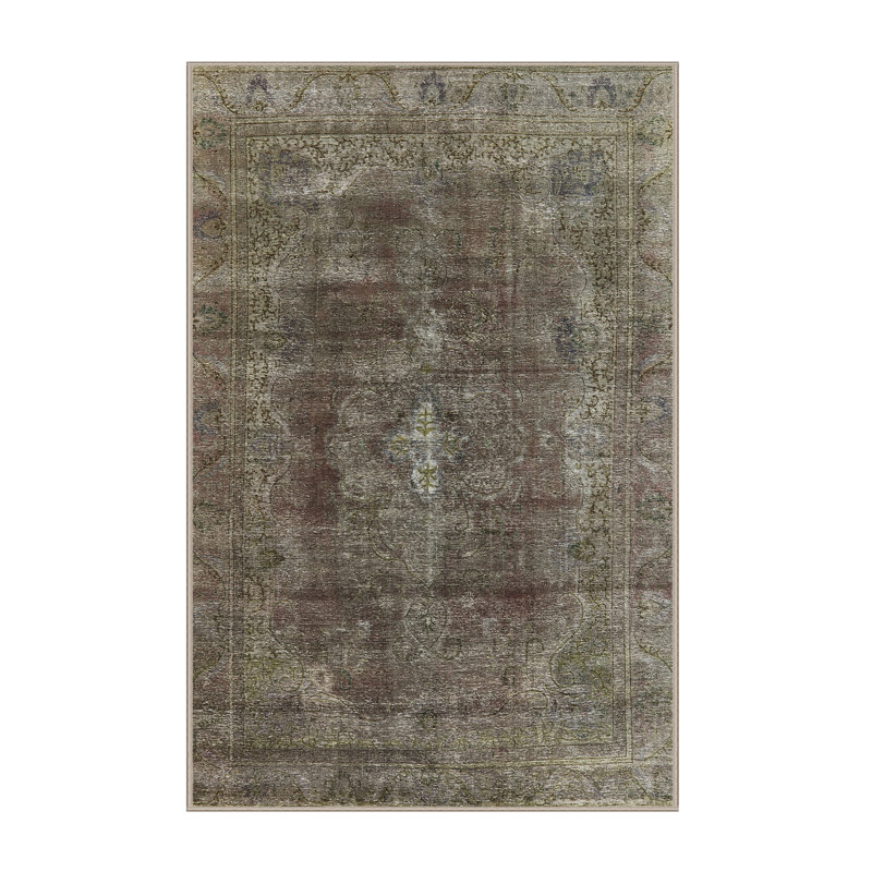 Tapis oriental gris Howse, Rectangle 3 pi x 5 pi