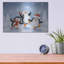 «Three Penguins» par Makiko, art mural en métal-47216370