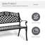 Banc de jardin en aluminium Stark World