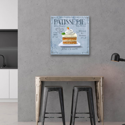  'Patisserie 9' by Fiona Stokes-Gilbert Acrylic Glass Wall Art, 24" x 24"