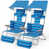 Blue & White Striped-60.6" selected