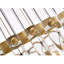Lustre tambour 5 lumières en métal et verre à intensité variable Kaan -156635965-156635964