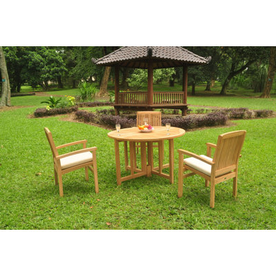 Niagara 3 Piece Teak Bistro Set