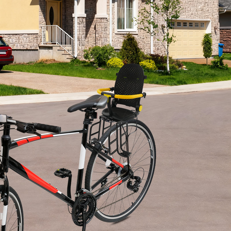 Siège arrière de vélo pour enfant, Noir