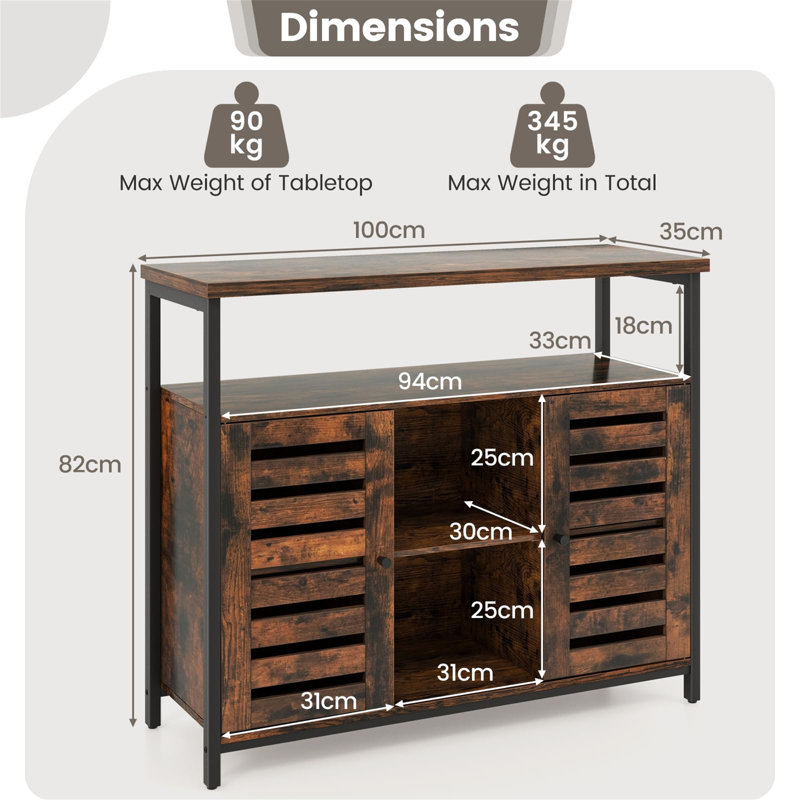 Ousley 100cm Sideboard