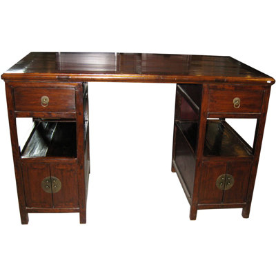 Solid Wood Executive Desk