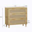 Tiroirs, armoire de rangement en rotin, pour chambre à coucher, salon