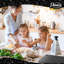 Acier à pizza XL pour four et gril, 16 po x 13,4 po