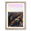 View of Barcelona in Spain in Abstract - Picture Frame Graphic Art Print-55764154-55764155