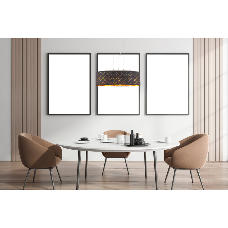 Allonzo 3 - Light Gold Linear Pendant