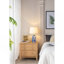 D13x25 "Lampe de vase en céramique bleue et blanche