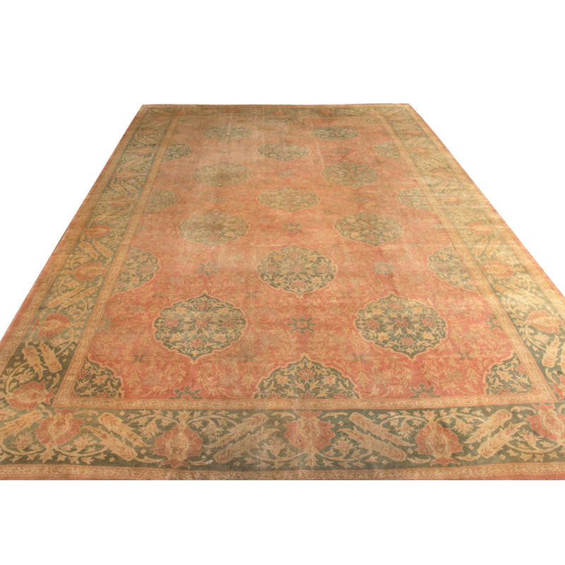 One-of-a-Kind 12'5" x 17'5" Hand Knotted Area Rug