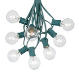 Patio Outdoor 25 - Bulb 25'' Plug-in Globe String Light