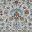Tapis floral gris / bleu Gleaves-424179267