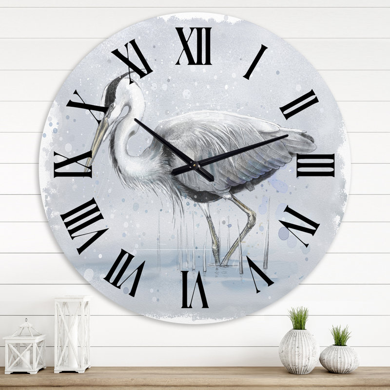 Horloge murale grise, Moyenne