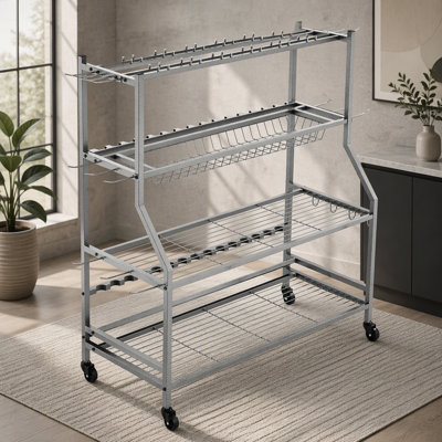 Porte-canne à pêche 15 pièces