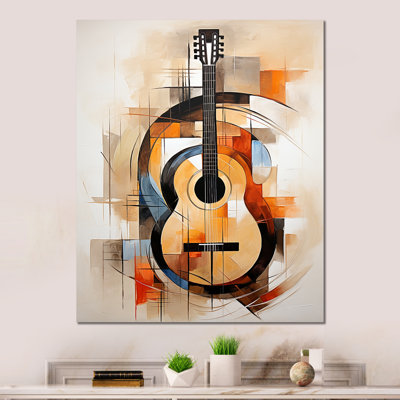 «Guitar Simplicity Earthy Brown I» sur