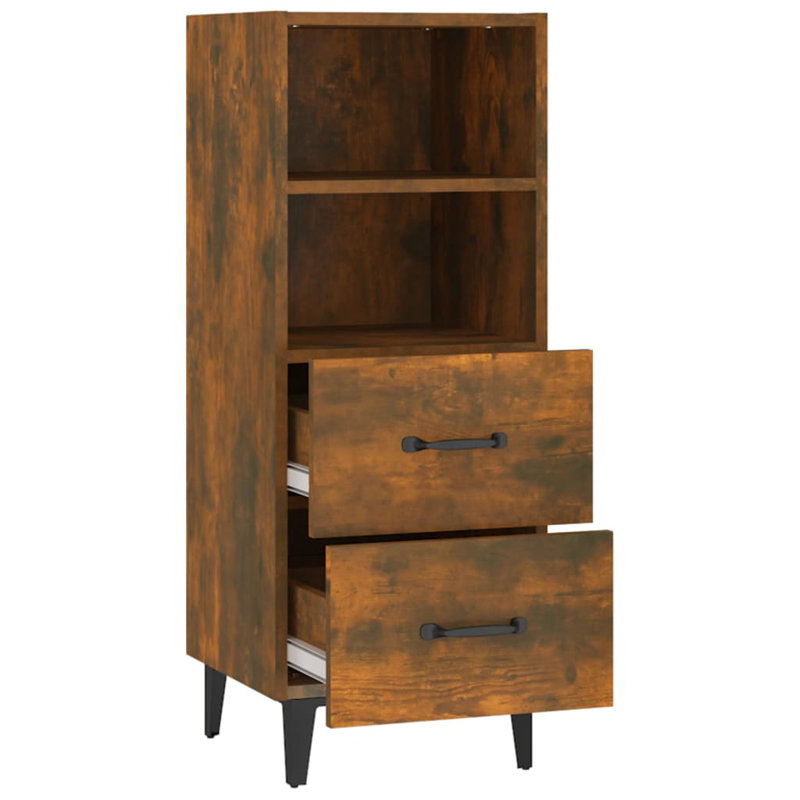 Kassel 34.5 cm W Sideboard, Smoked Oak