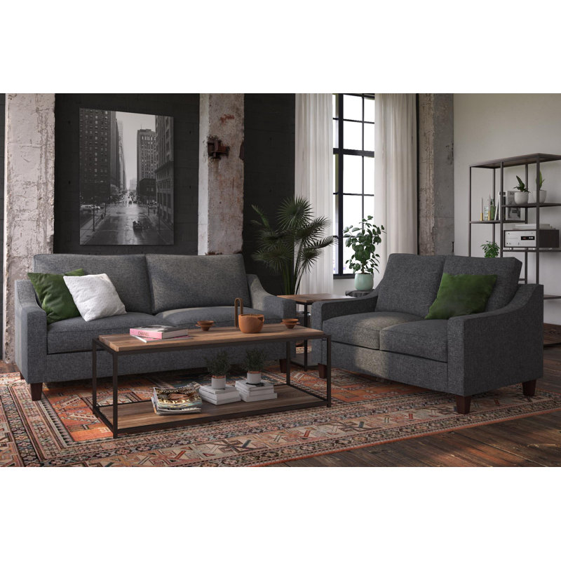 Devin 3 Seater Linen Sofa