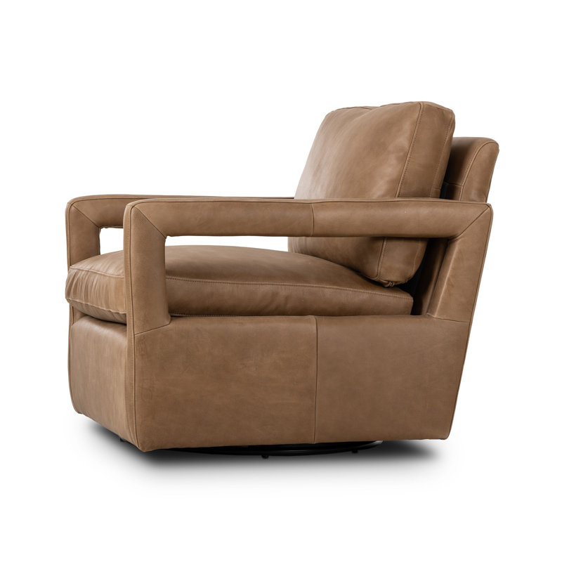 Olson Swivel Armchair, Palermo Drift