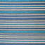 Tapis d'intérieur / extérieur bleu de cobalt / bleu sarcelle tissé à plat à rayures Ellenton-848370307