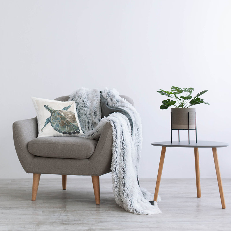 Polyester Throw Square Pillow Cover & Insert