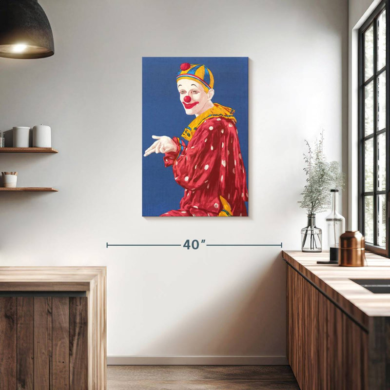 Clown Leisha, H 36 po x l 24 po