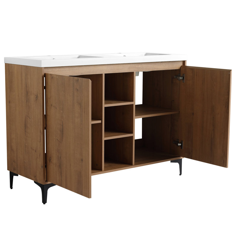 Ensemble de meuble-lavabo autoportant 48 po Modern
