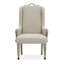 Chaise avec accoudoirs beige