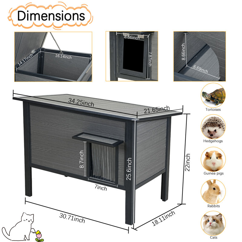 Abri extérieur pour chat