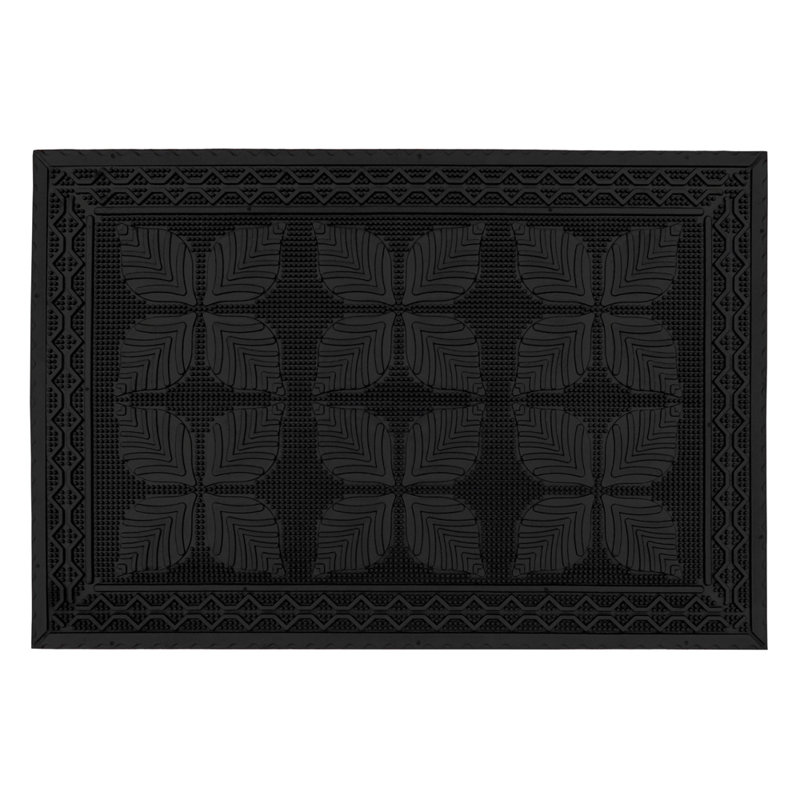 Non-Slip Geometric Outdoor Doormat