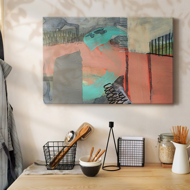 Over, Under & Through IV-Gallery Wrapped Canvas, 18" H x 27" W