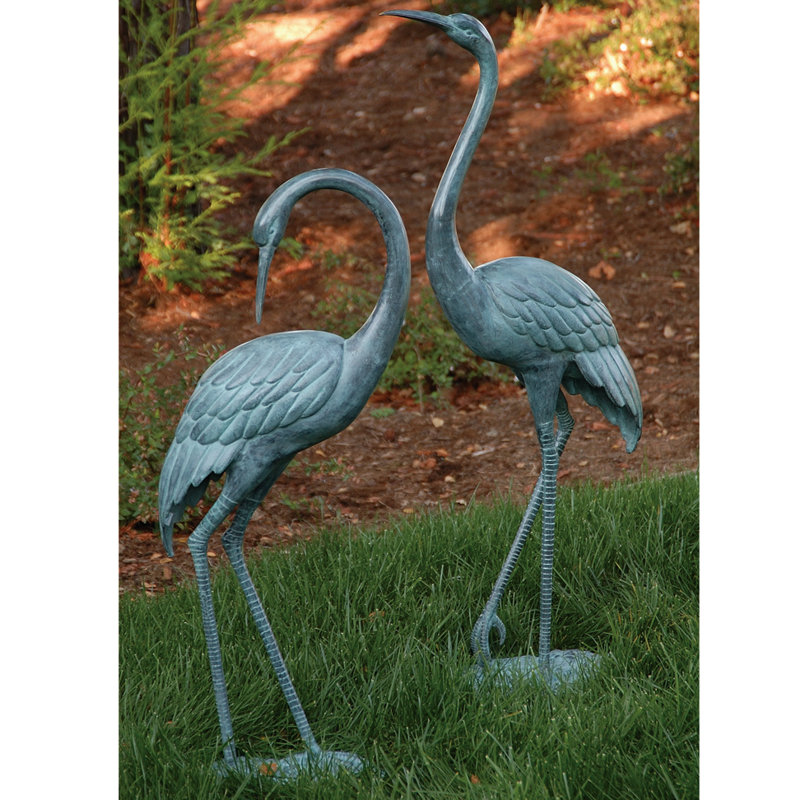 Statue à paires de grue moyenne Kern