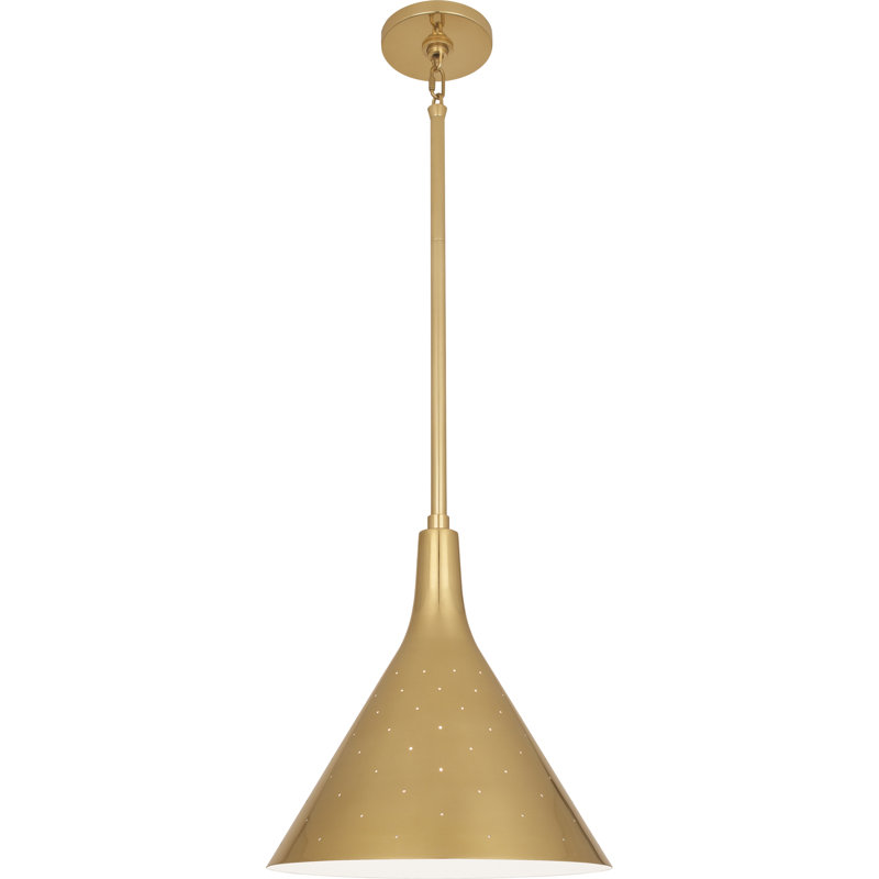 Pierce 1 - Light Pendant, Modern Brass
