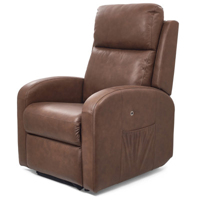 Deats 45.5"" Wide Genuine Leather Zero Gravity Recliner -  Coja, 55Deats-C-LChe