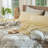 MooMee Sheet Set 100% Washed Cotton Extra Deep Pocket Linen Like Textured-463255242-467774904