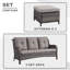 Canapé d'extérieur 75 po avec coussins Bonia-1514265761