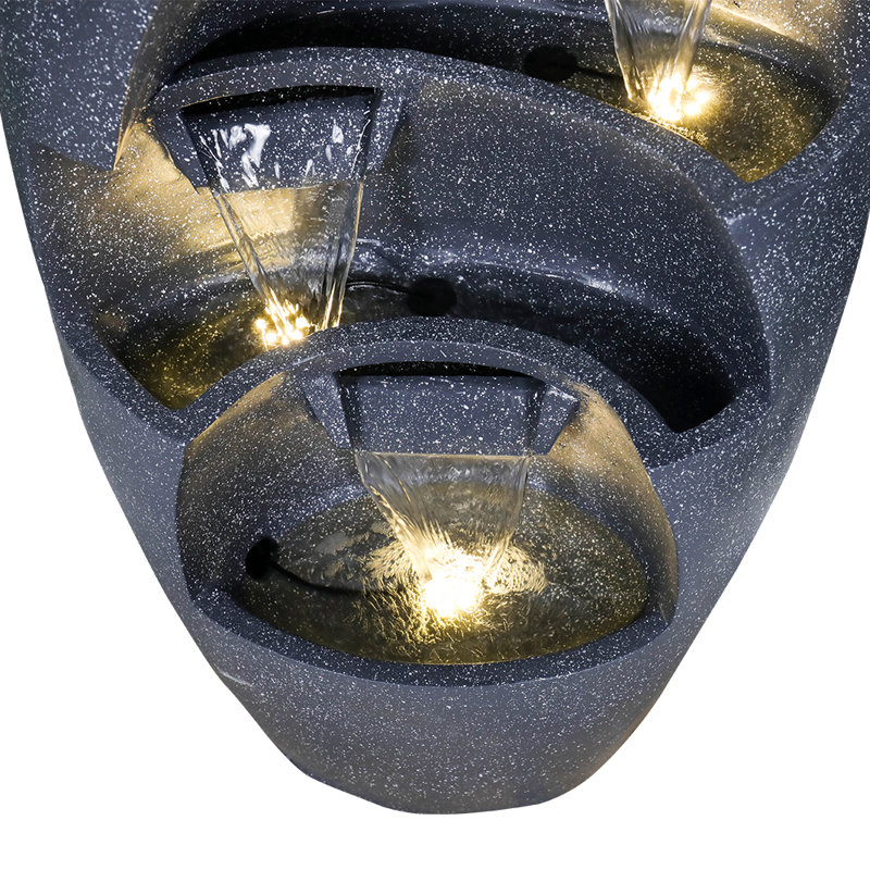 Fontaine de sol avec lumière Larome